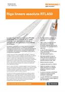 Sistema di righe per encoder lineari assoluti RTLA50 per EVOLUTE™